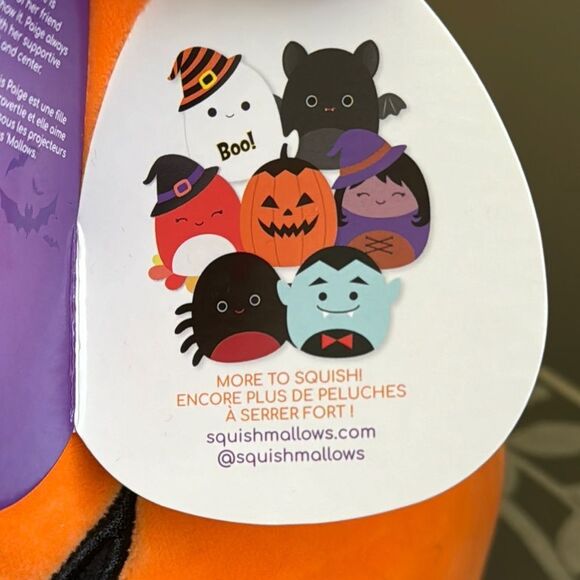 Squishmallows Halloween Pumpkin Plush 8” NWT - Picture 7 of 8